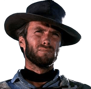 Clint Eastwood Cowboy Clip arts