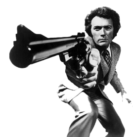 Clint Eastwood Dirty Harry SVG Clip arts