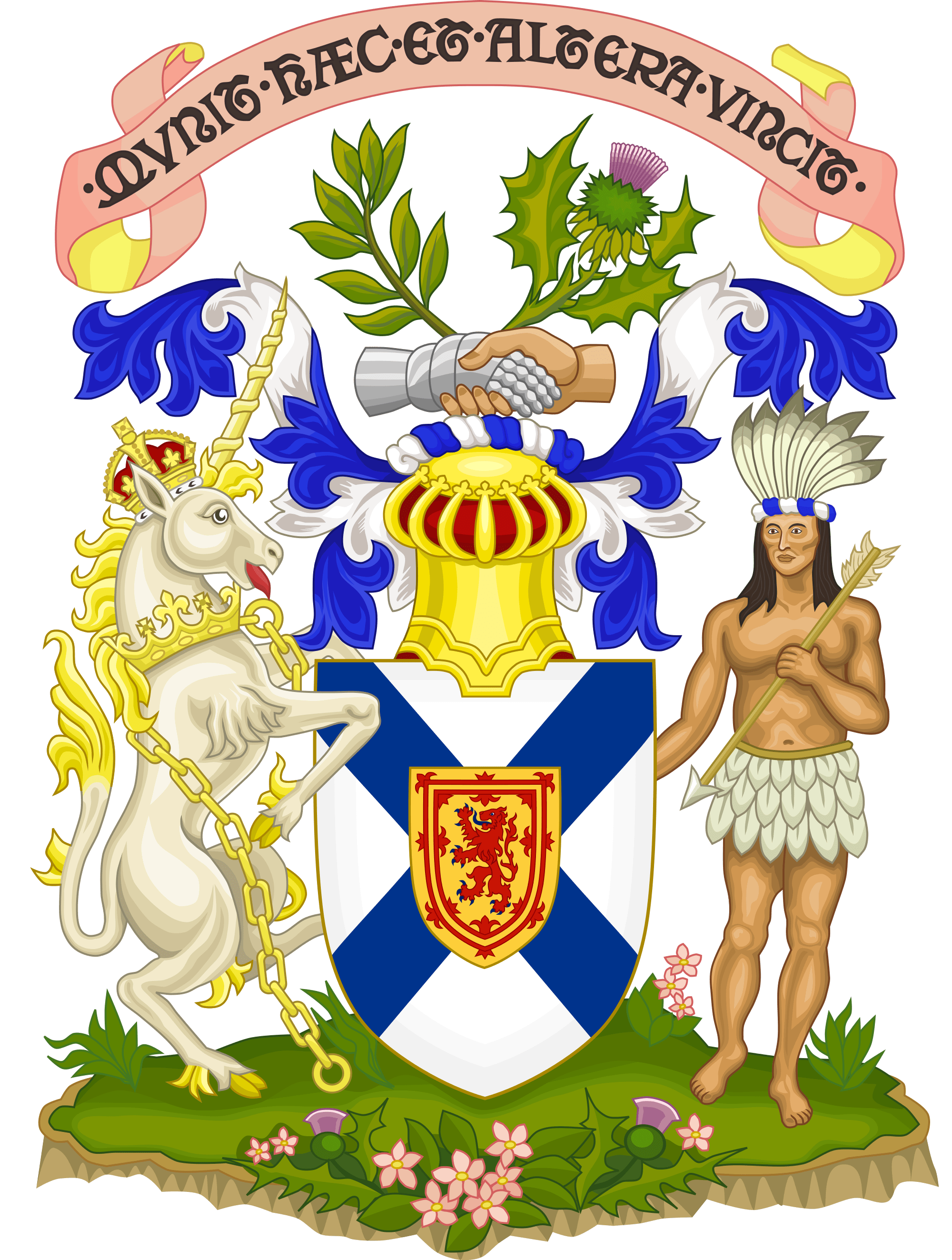 Coat Of Arms Nova Scotia SVG Clip arts