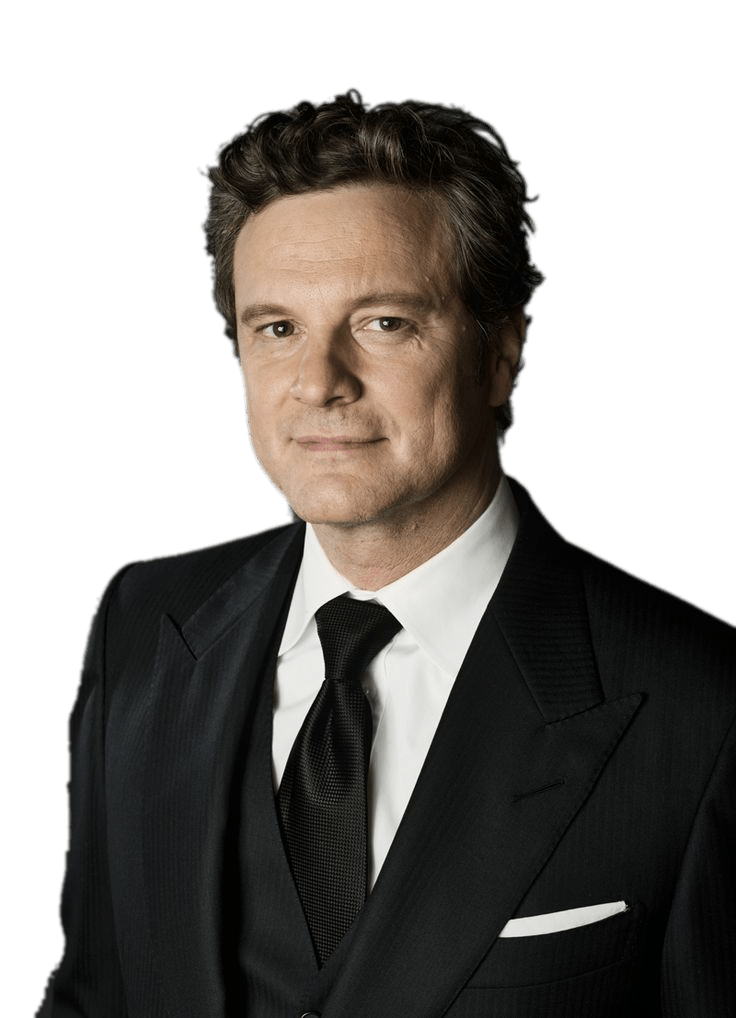 Colin Firth Portrait SVG file