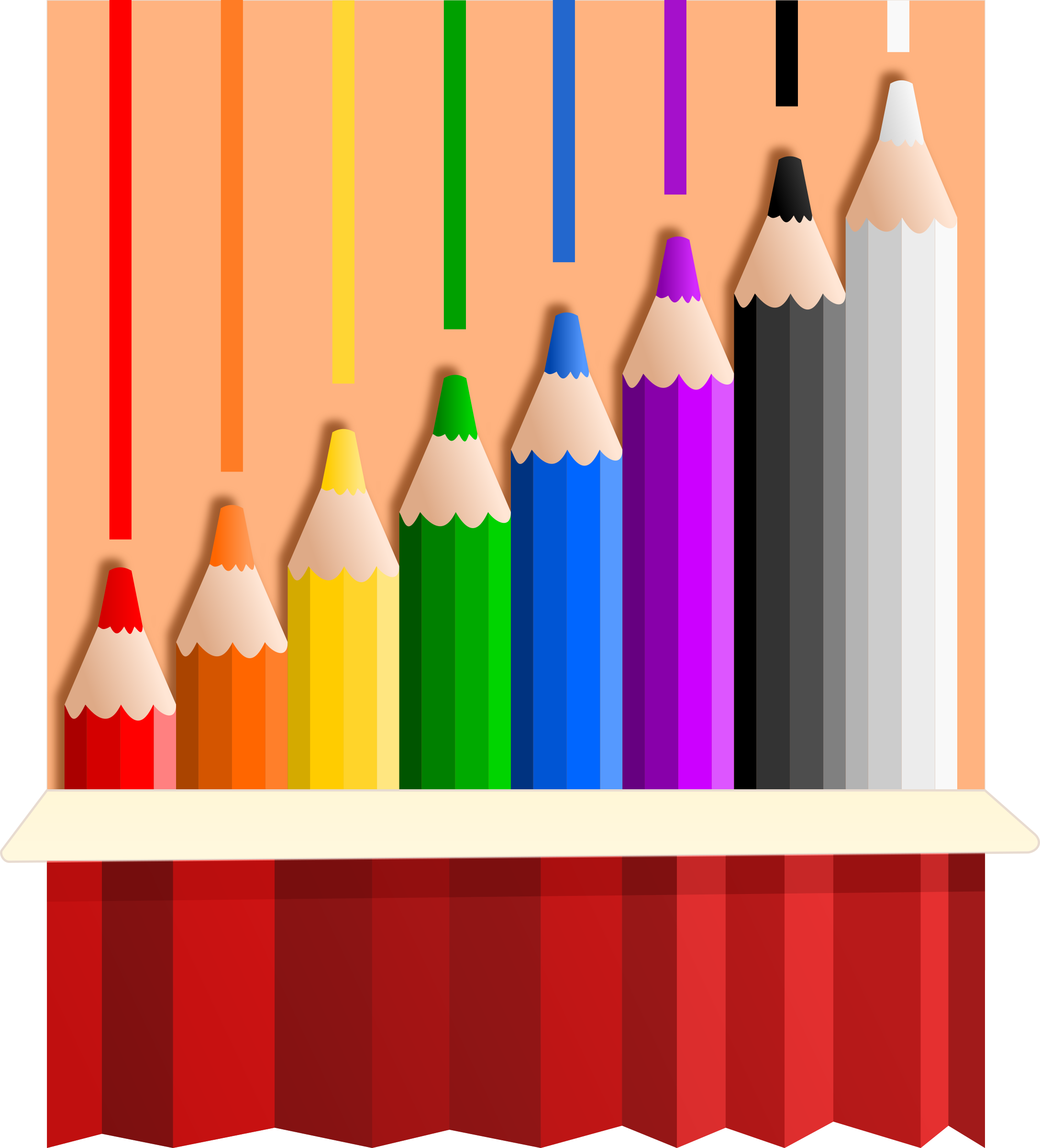 color pencil PNG icon