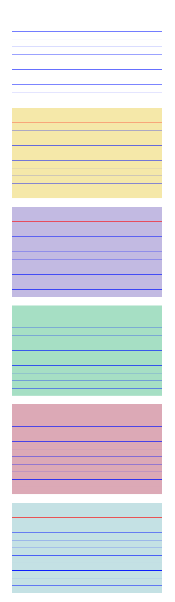 Colored and white index cards PNG icon