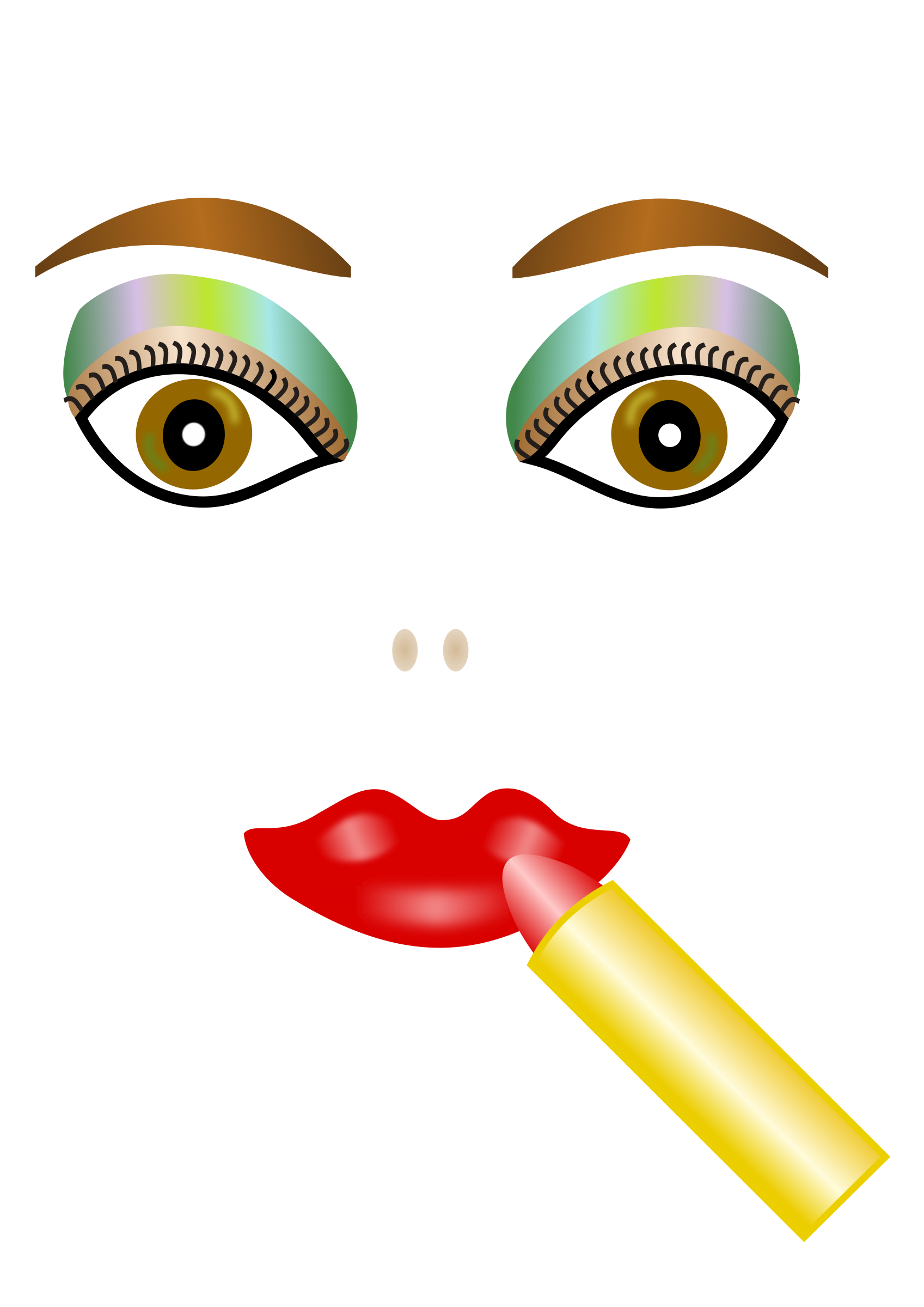 Colorful makeup PNG icon