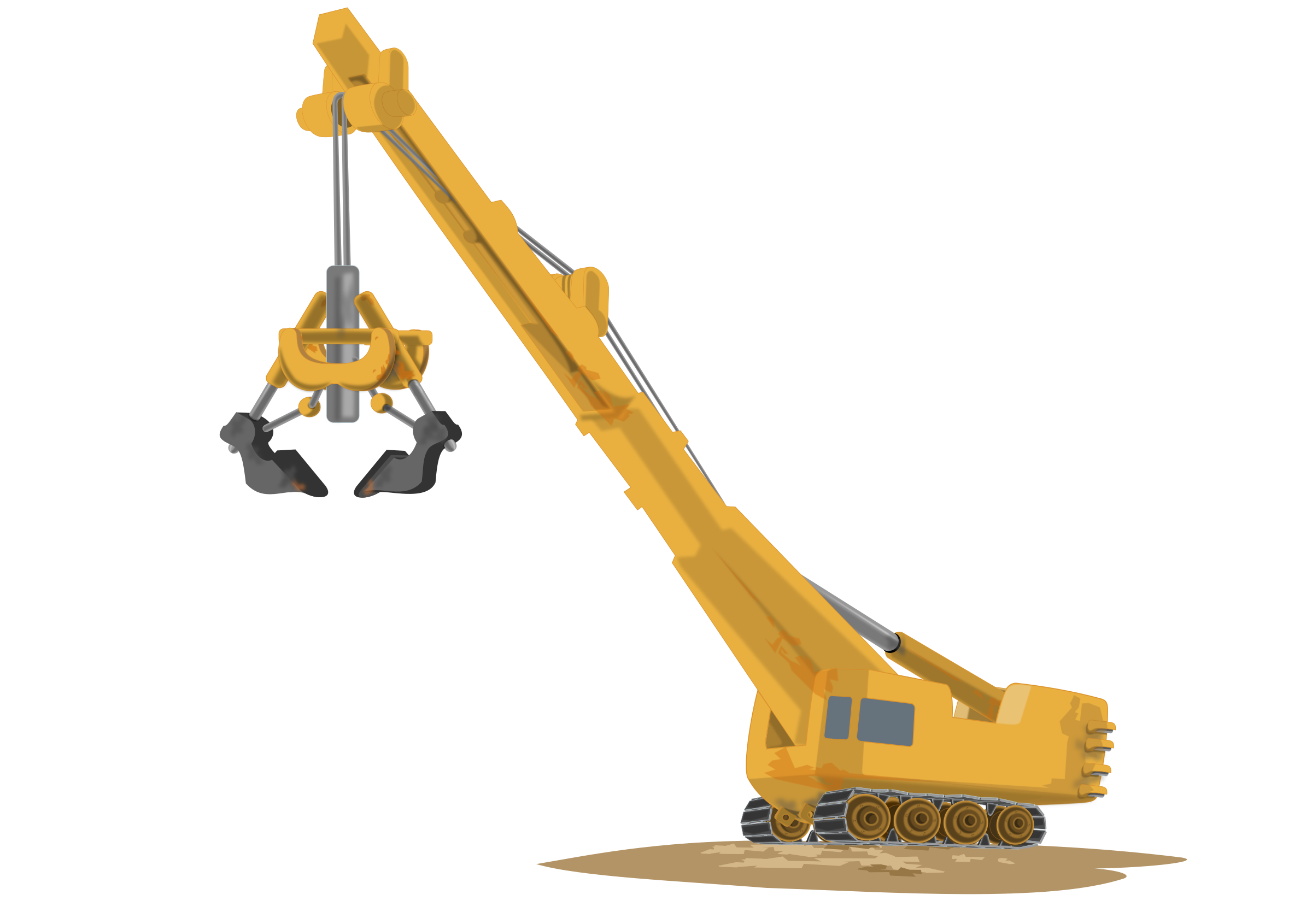 Construction Crane SVG Clip arts