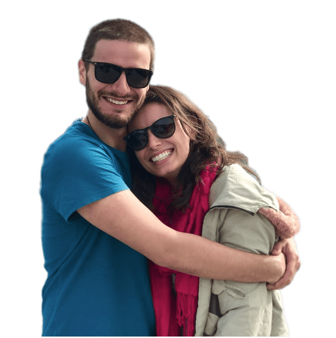 Couple Wearing Sunglasses PNG icon