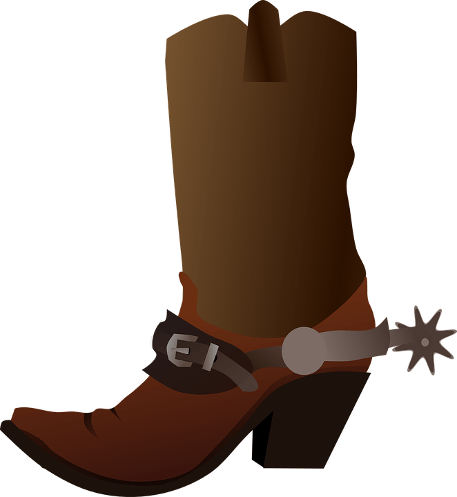 Cowboy Boot Shoe PNG images