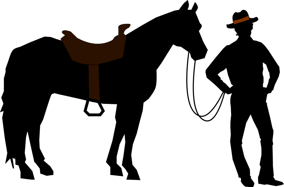 Cowboy Silhouette PNG images