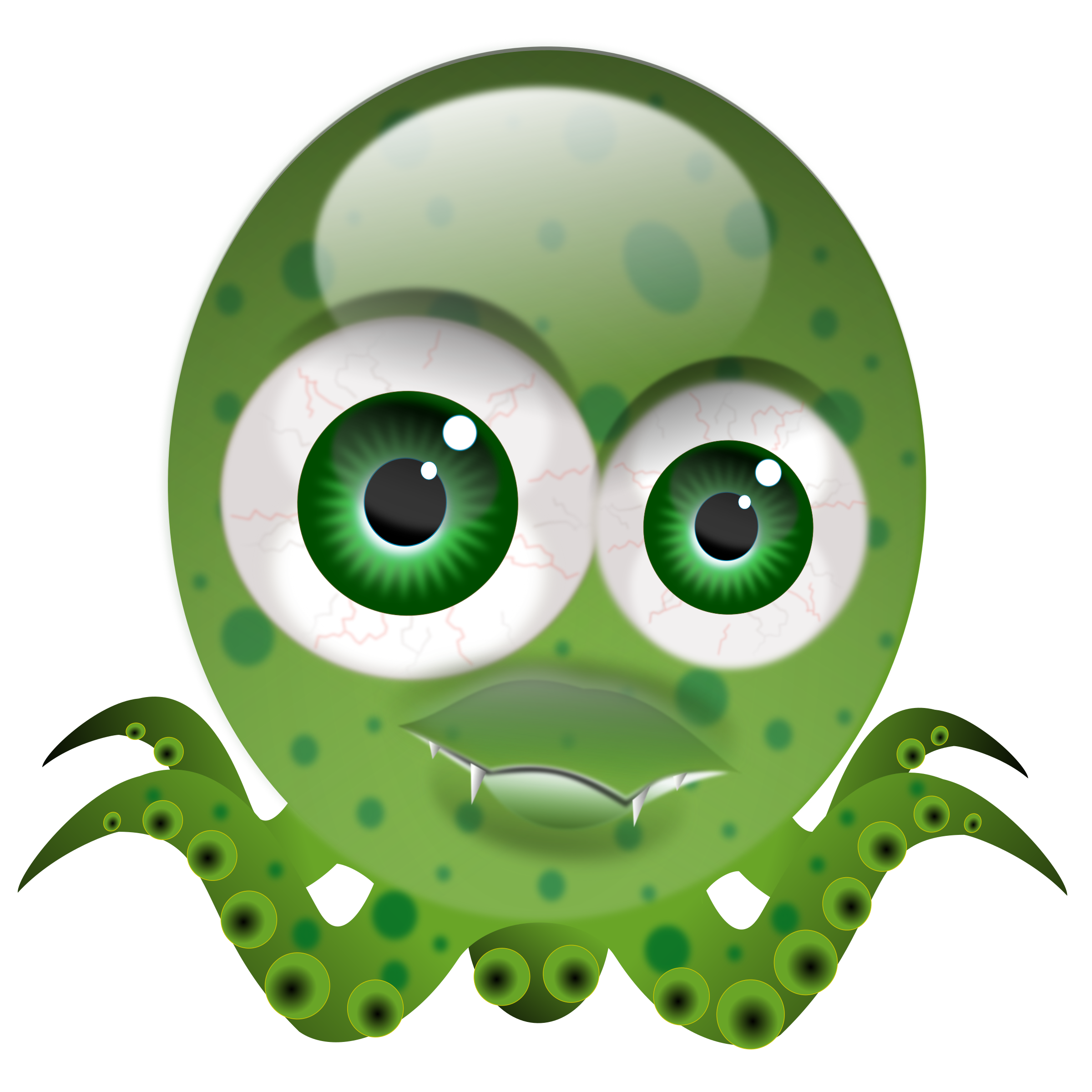 Crazy Octopus PNG icon