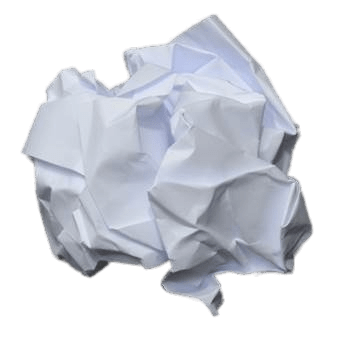 Crumpled Ball Of Paper SVG Clip arts