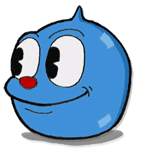 Cuphead Character Goopy Le Grande SVG file