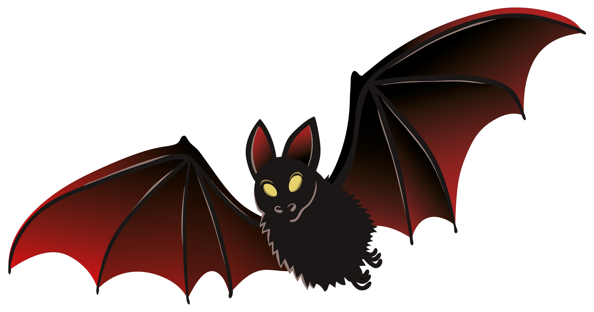 Dark Vampire Bat SVG Clip arts