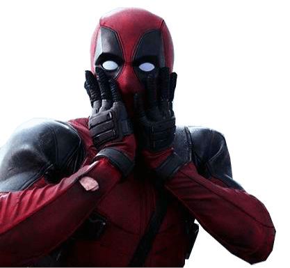Deadpool Surprised PNG icon