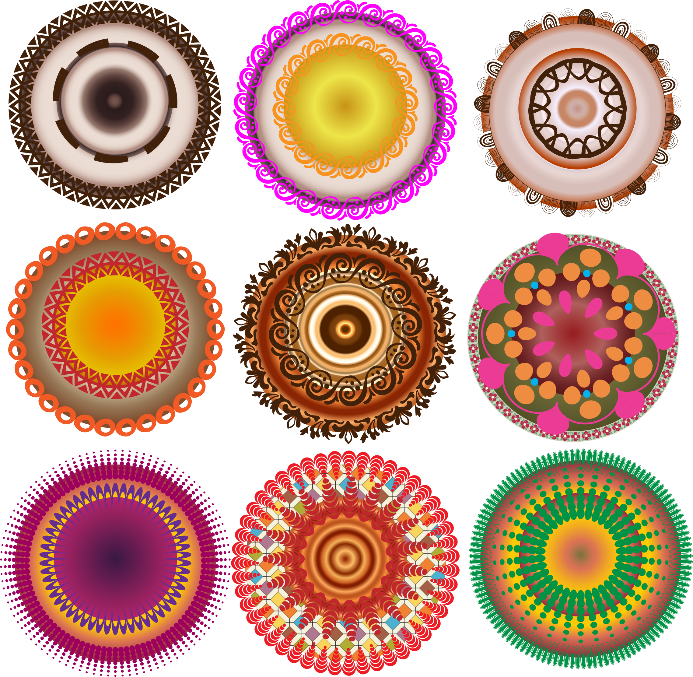 Decorative Circles PNG icon