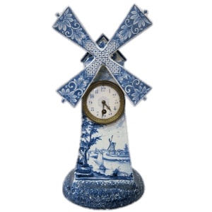 Delft Windmill Clock PNG icon