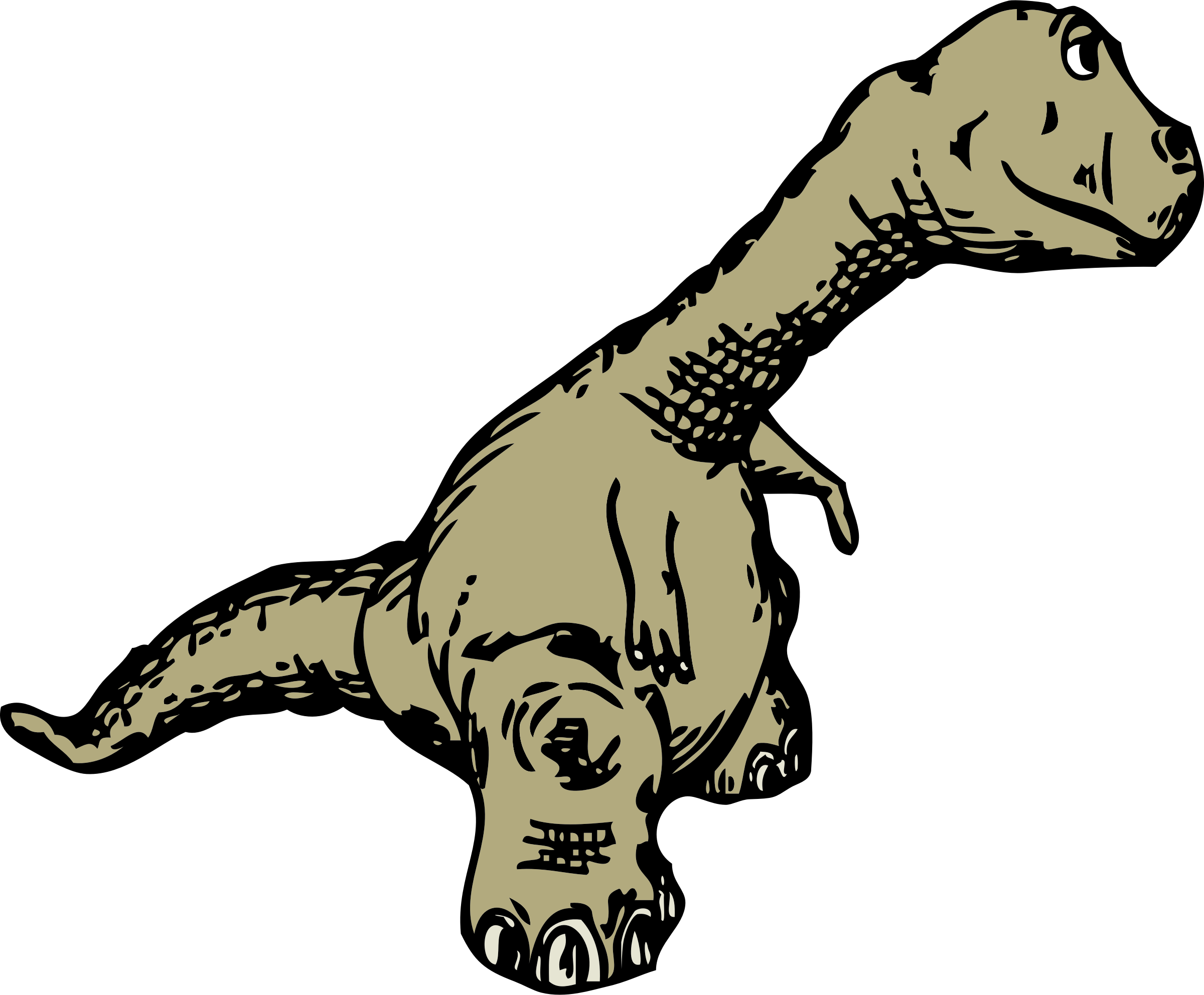 dinosaur sideview SVG Clip arts