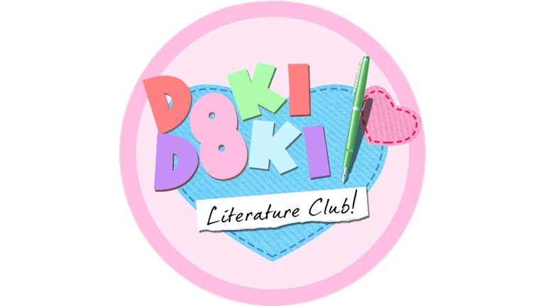 Doki Doki Literature Club Logo PNG images