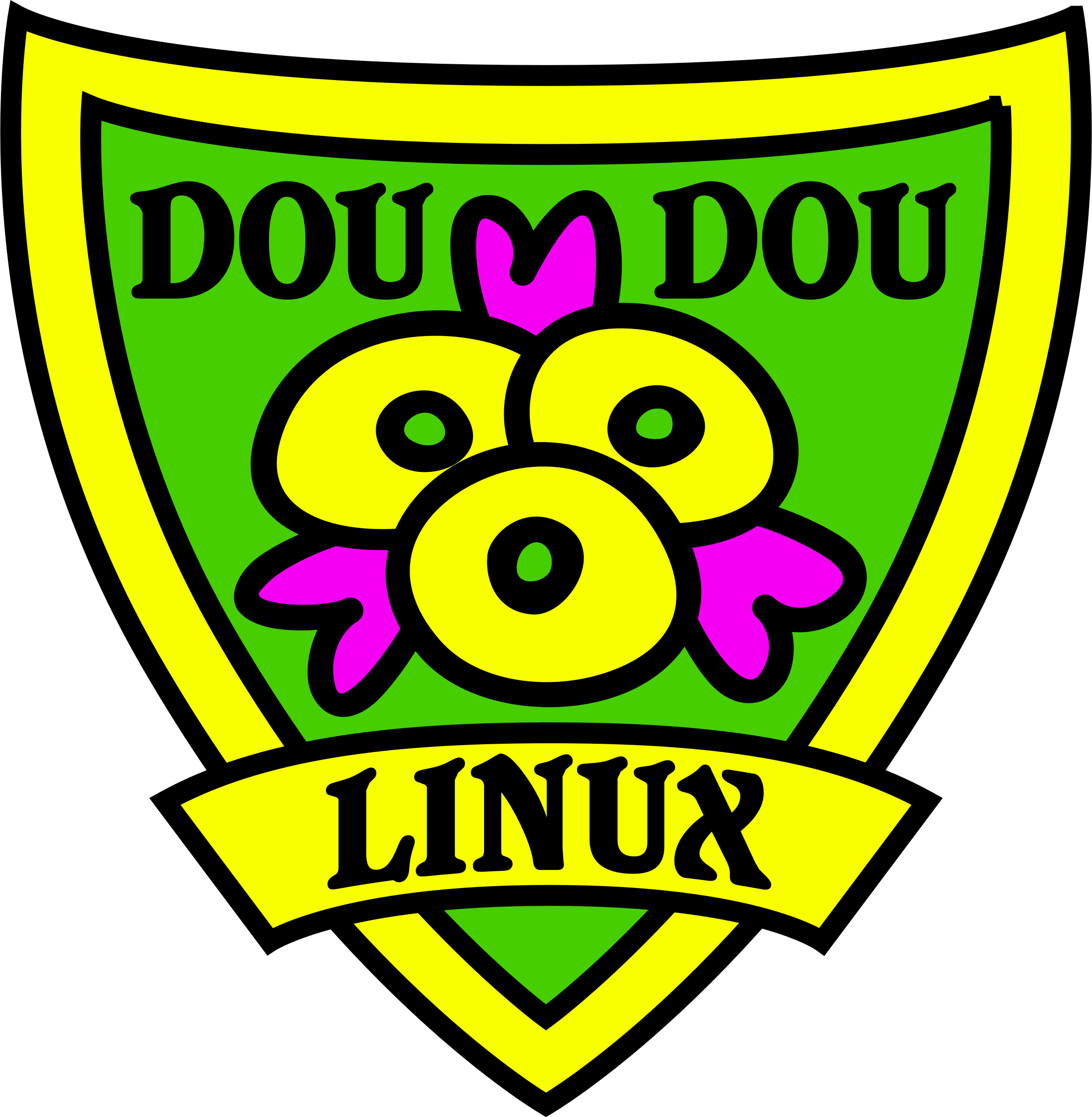 doudoulinux flowers SVG Clip arts