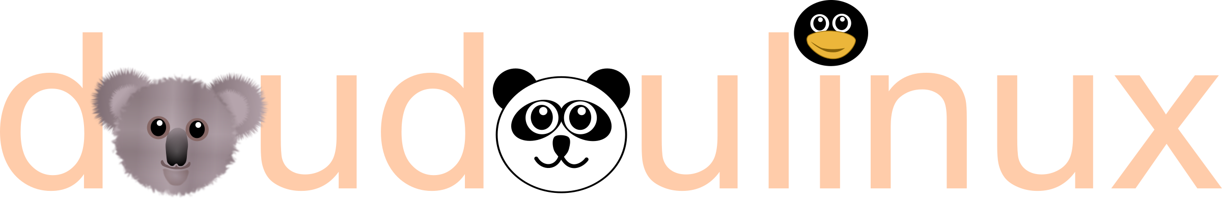 Doudou Linux Logo Clip arts
