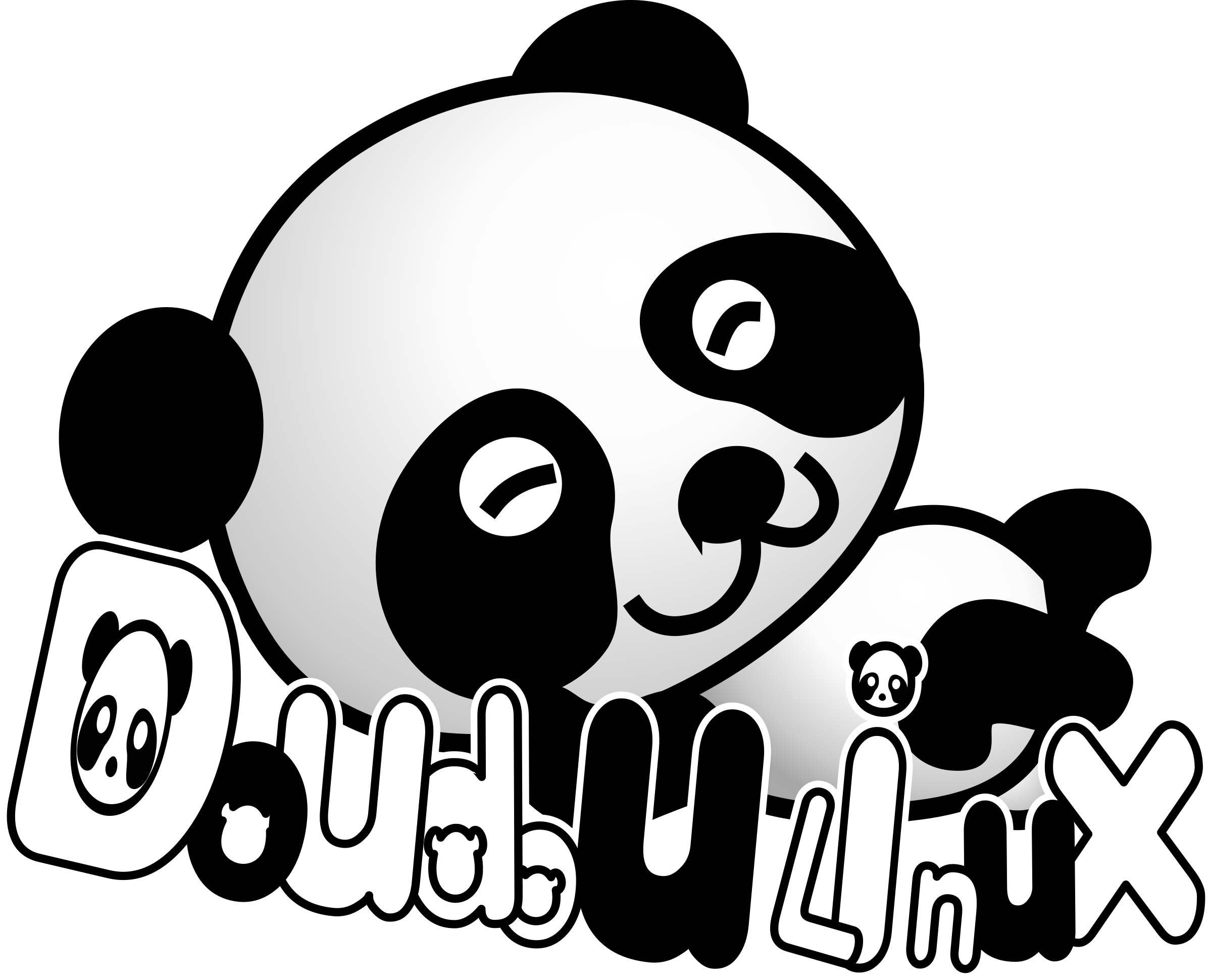 doudoulinux panda PNG icon