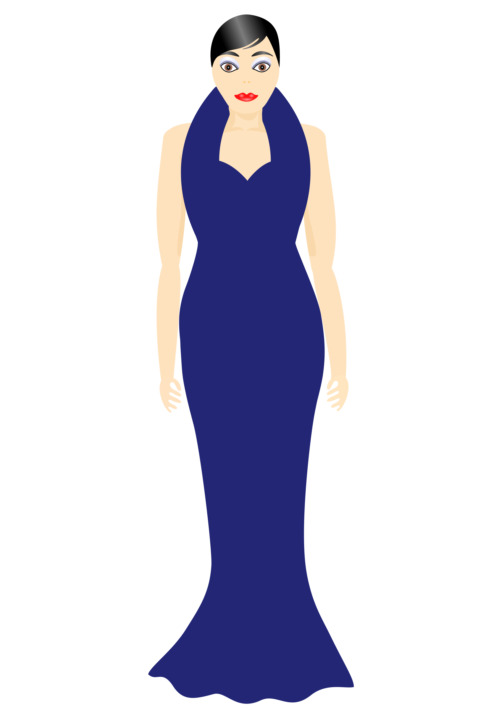 Dressy in Blue PNG icon