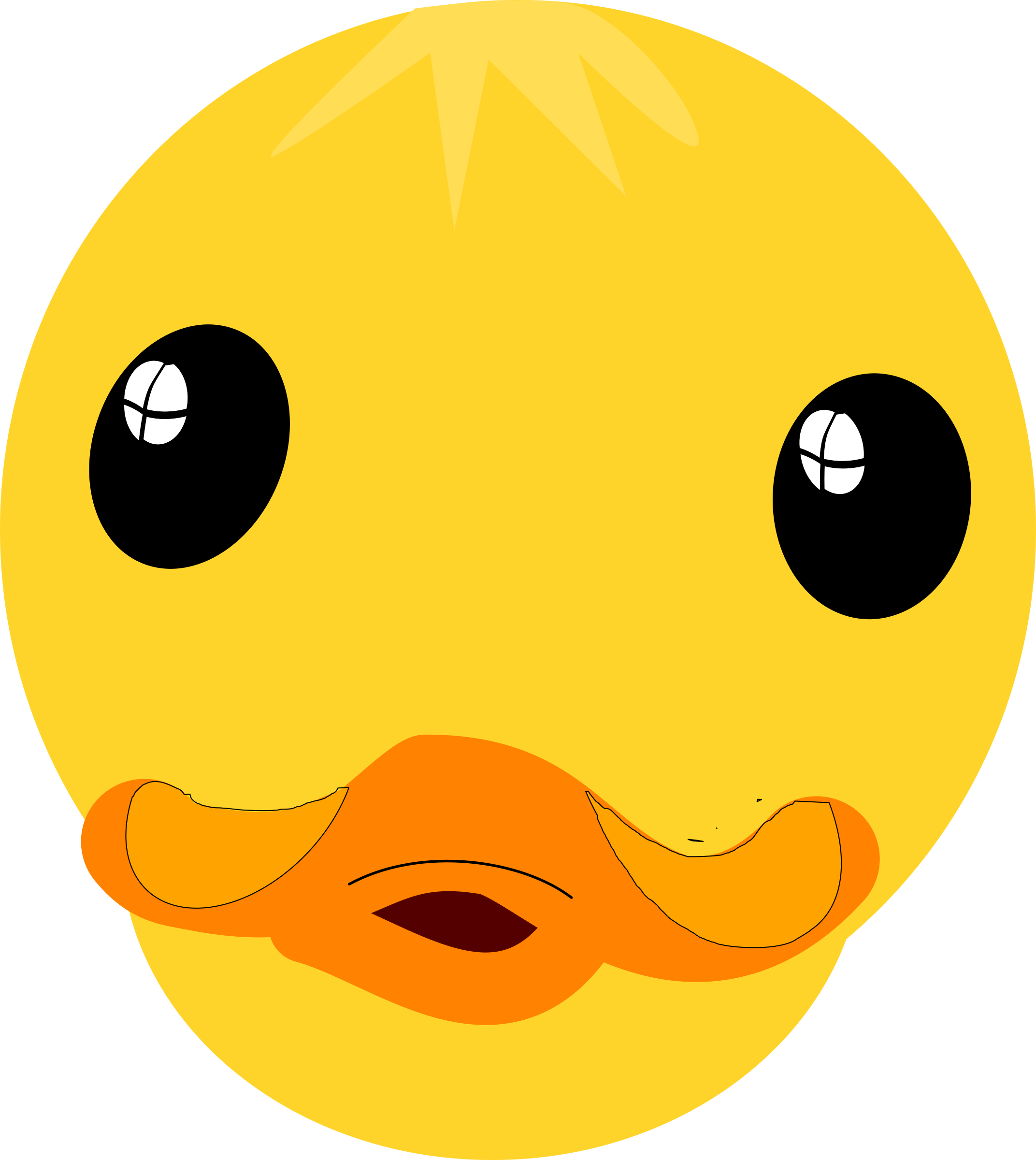 Duck Face - Full Clip arts