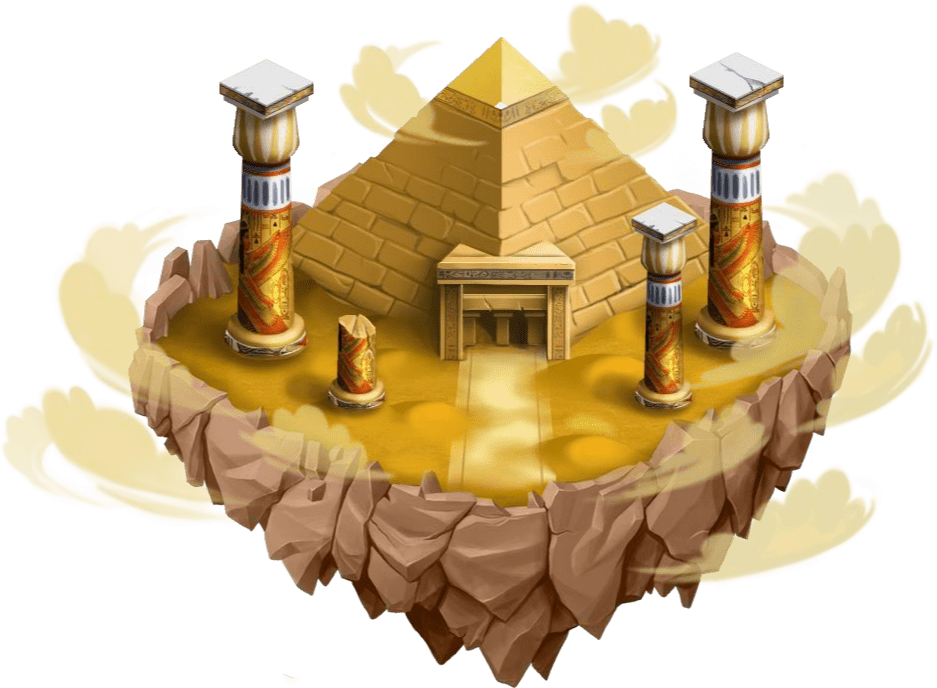 Egyption Island Dragon City PNG icon