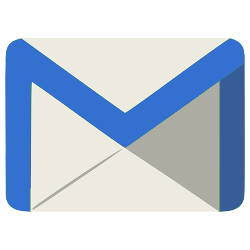 Email Icon Grey Blue Envelope PNG icon