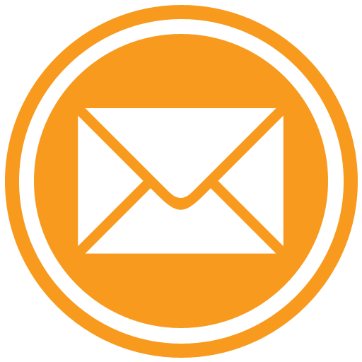 Email Icon Orange SVG Clip arts