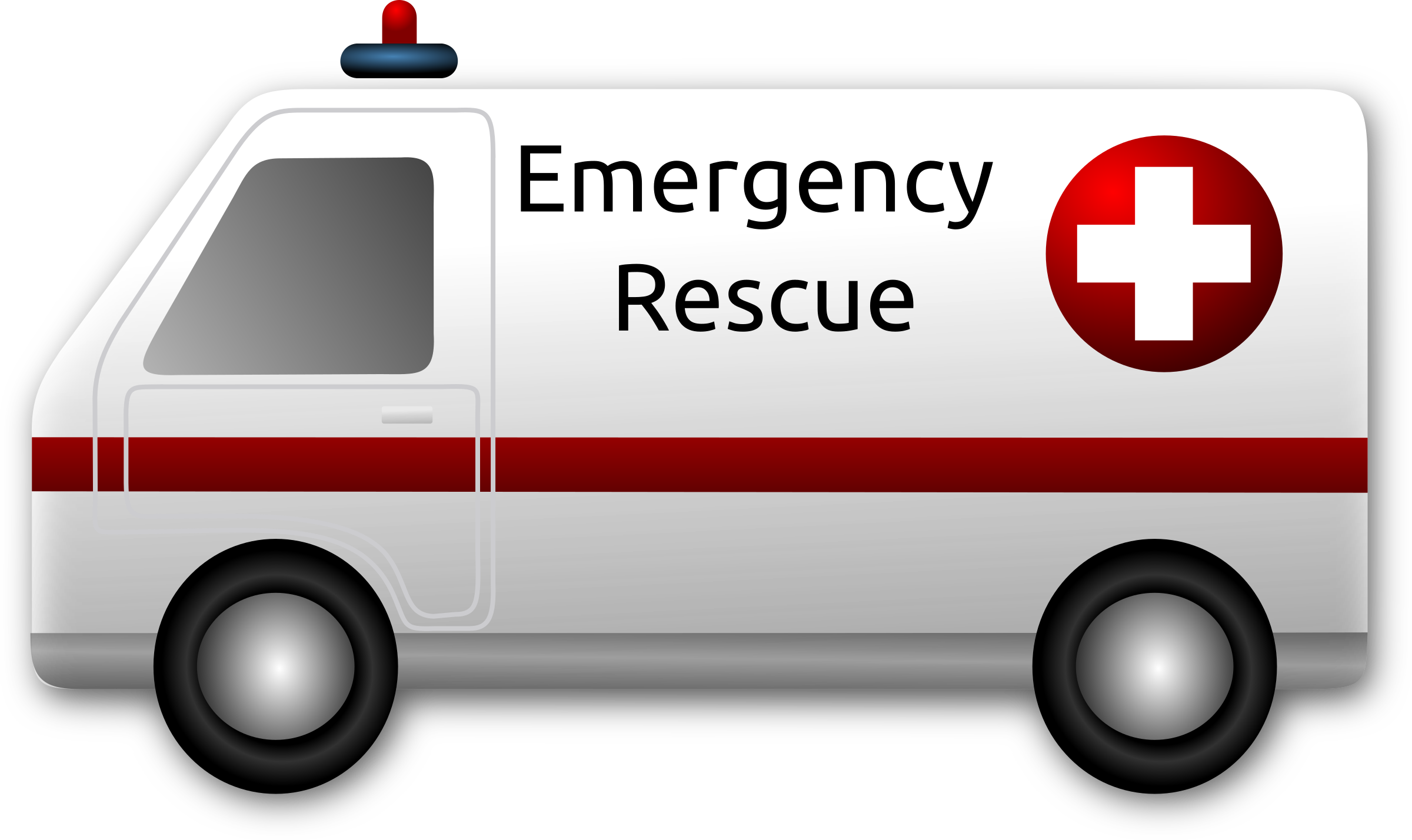 Emergency Rescue Ambulance SVG Clip arts