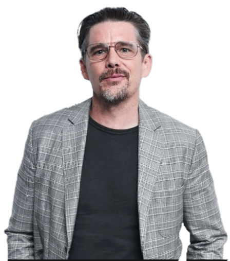 Ethan Hawke Wearing Glasses PNG icon