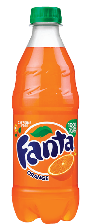 Fanta Orange Bottle Clip arts