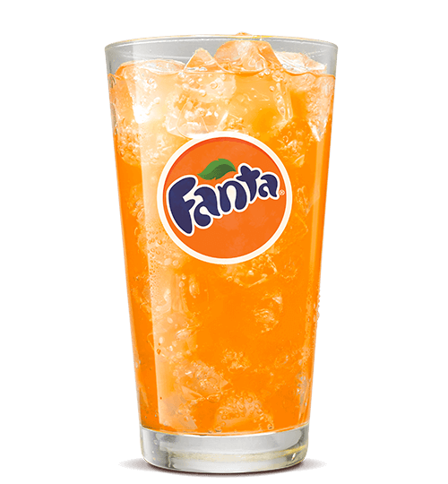 Fanta Orange In A Glass SVG Clip arts