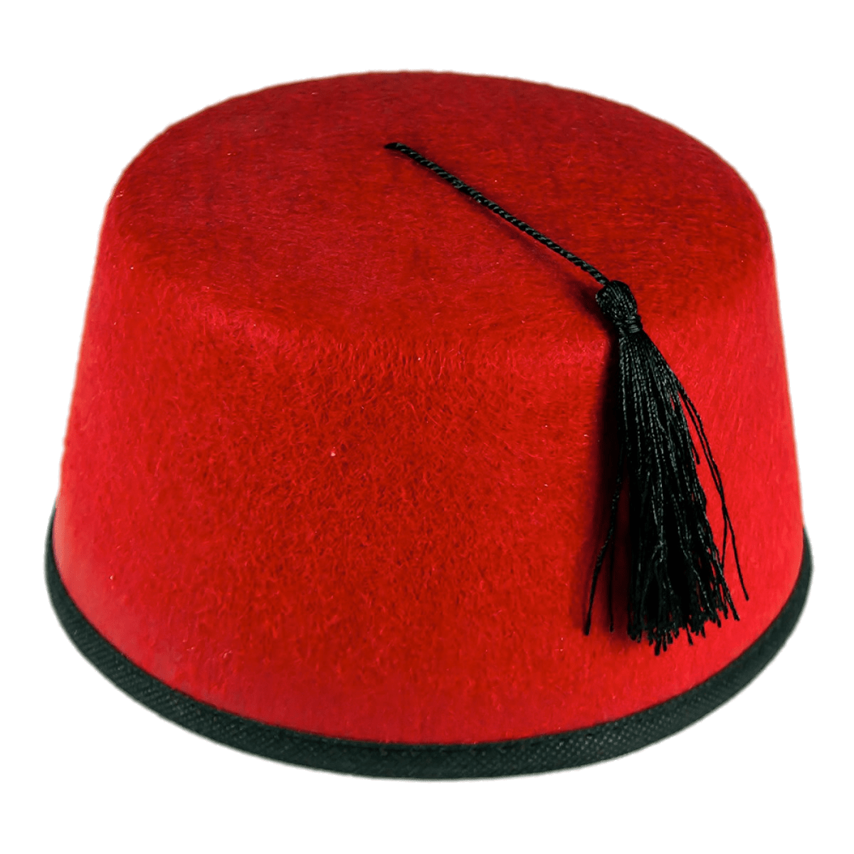 Fez With Black Tassel PNG icon