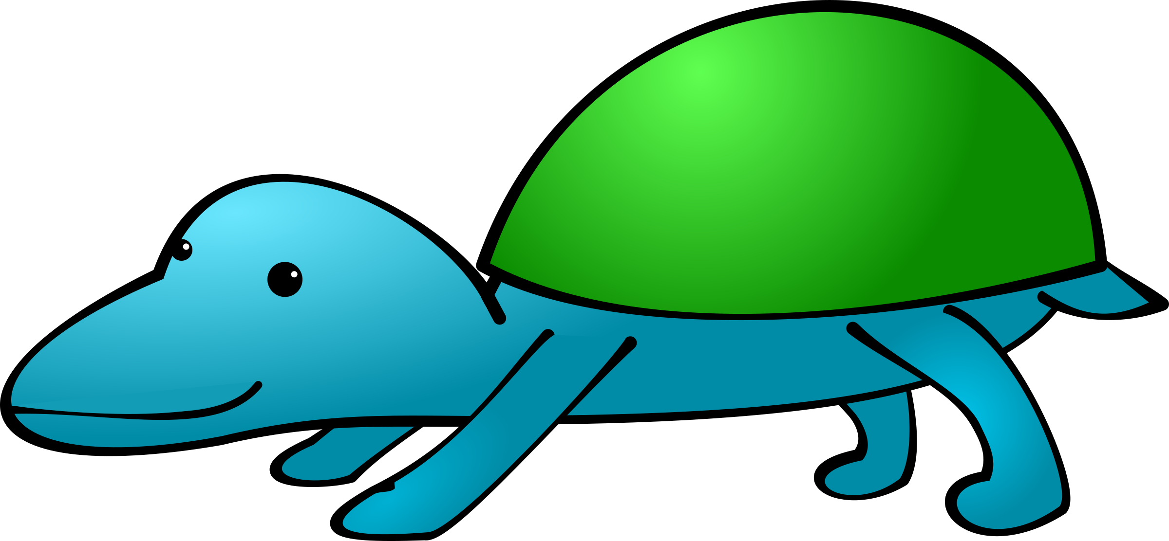 Fictional animal with shell PNG icon