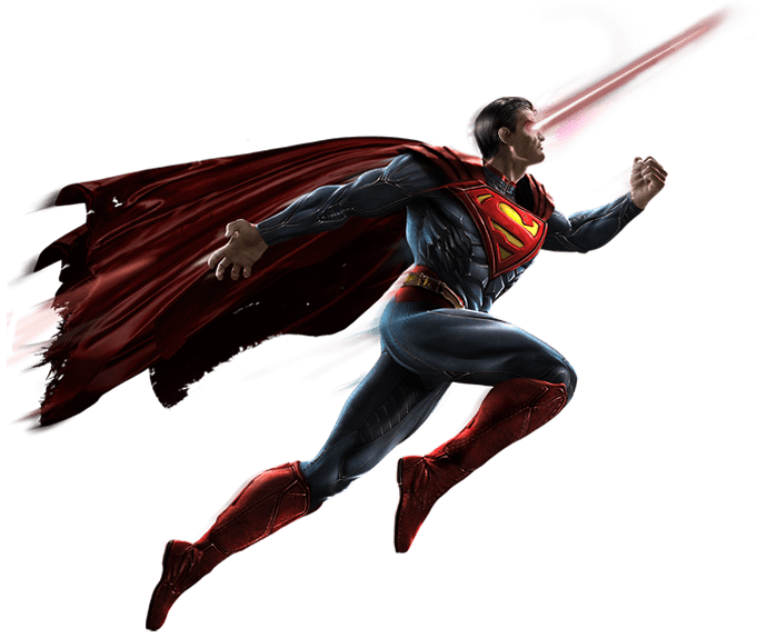 Fighting Superman SVG Clip arts