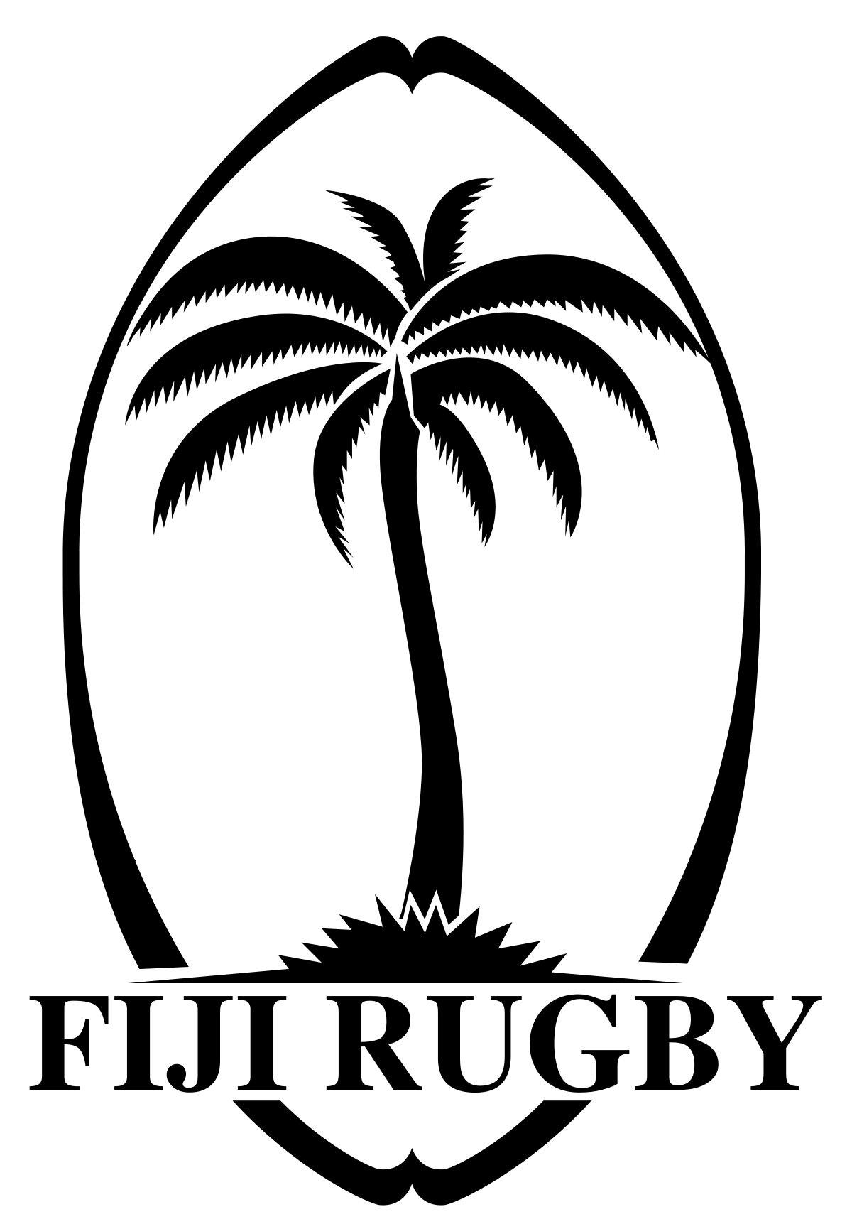 Fiji Rugby Logo Clip arts