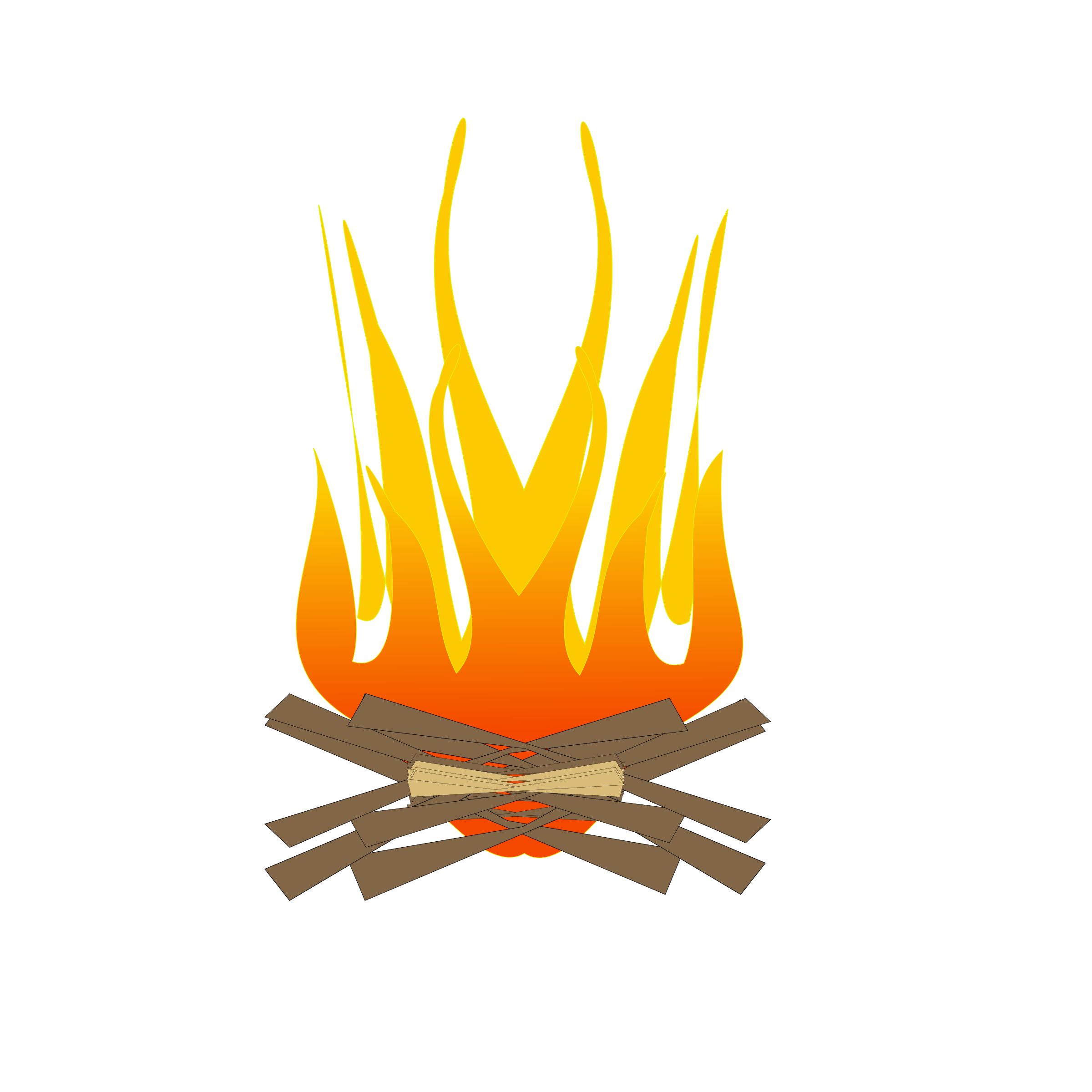 Fire SVG Clip arts
