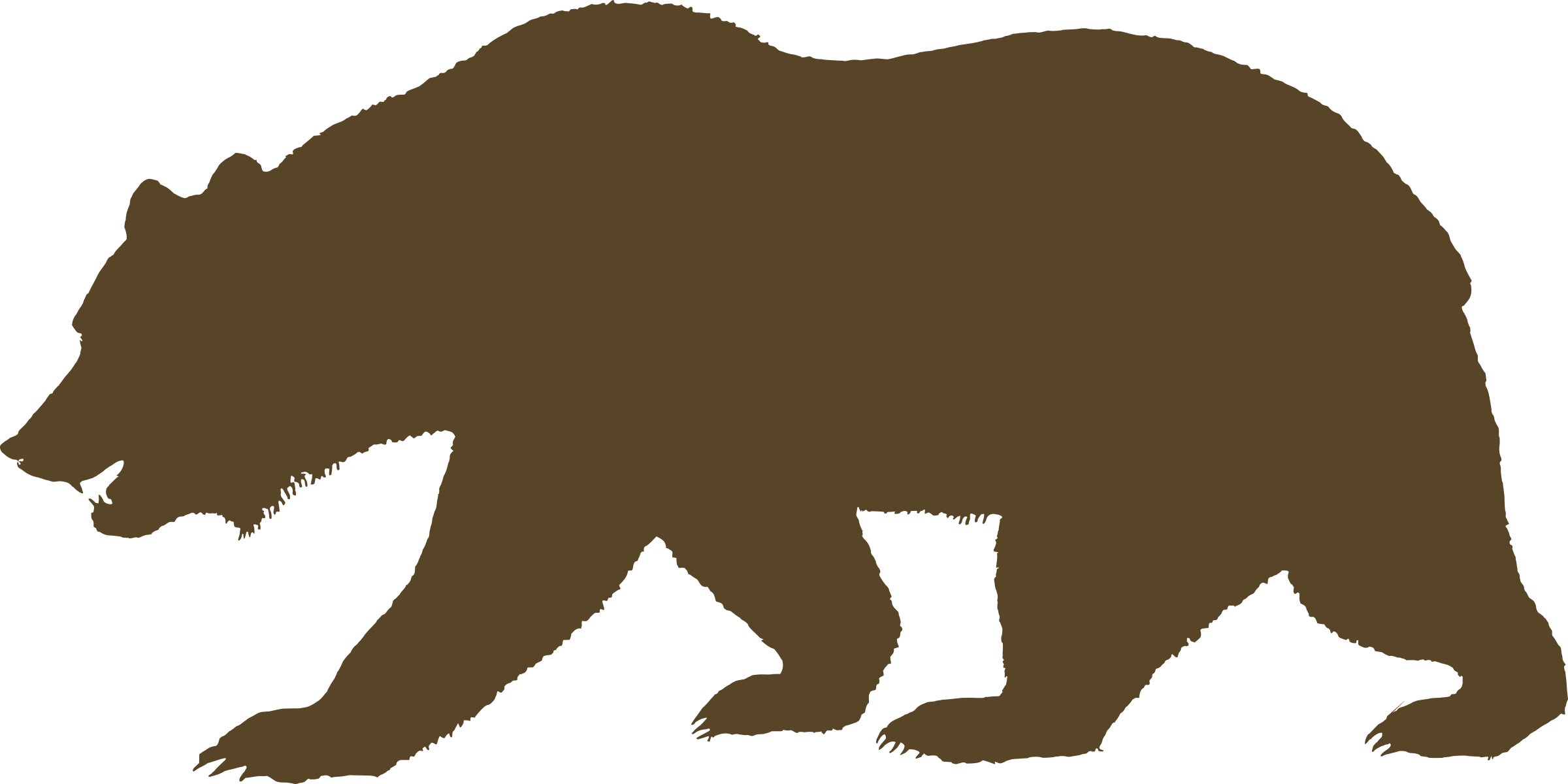 Flag of California - Bear (Solid) PNG icon