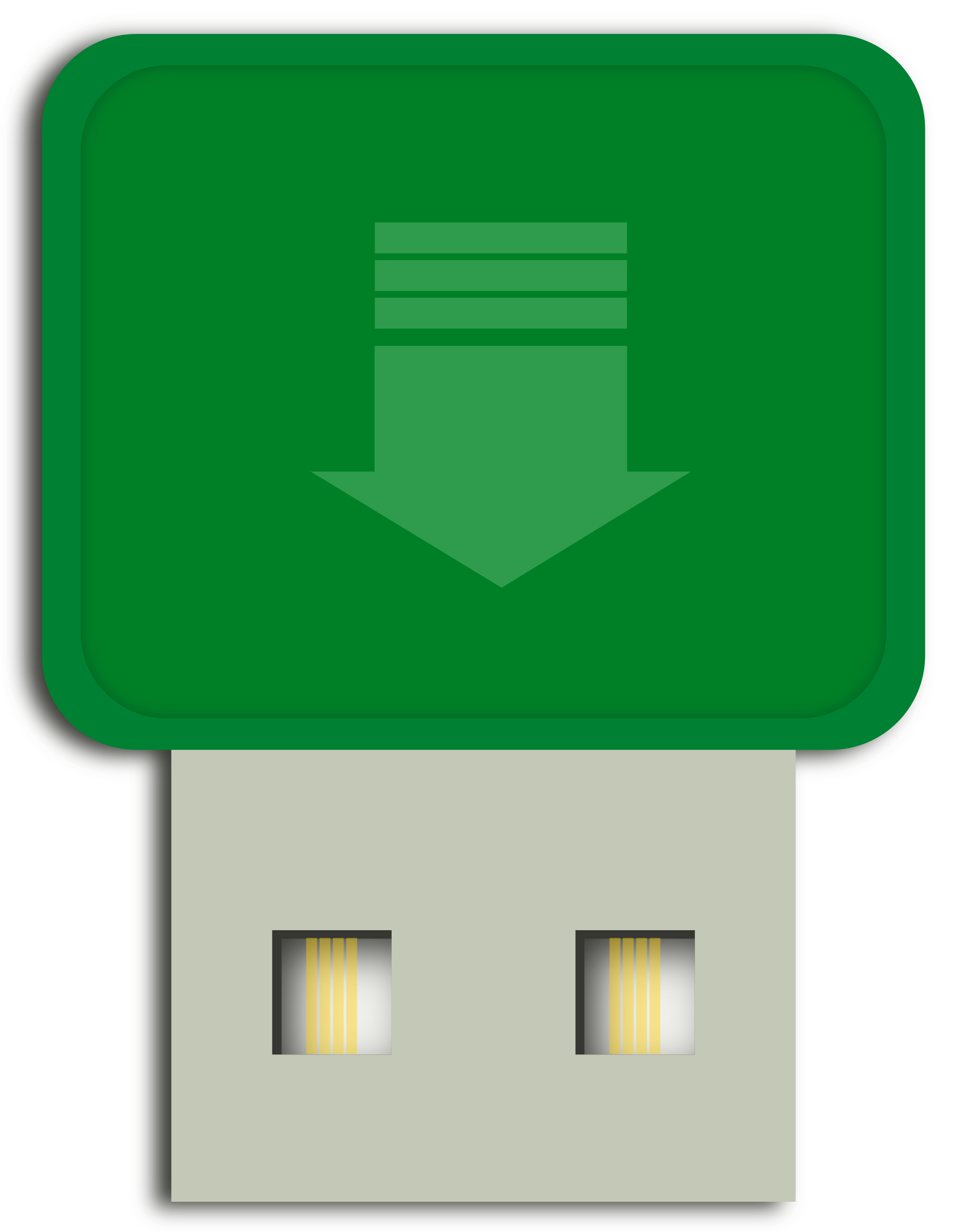 Flash drive mini PNG icon