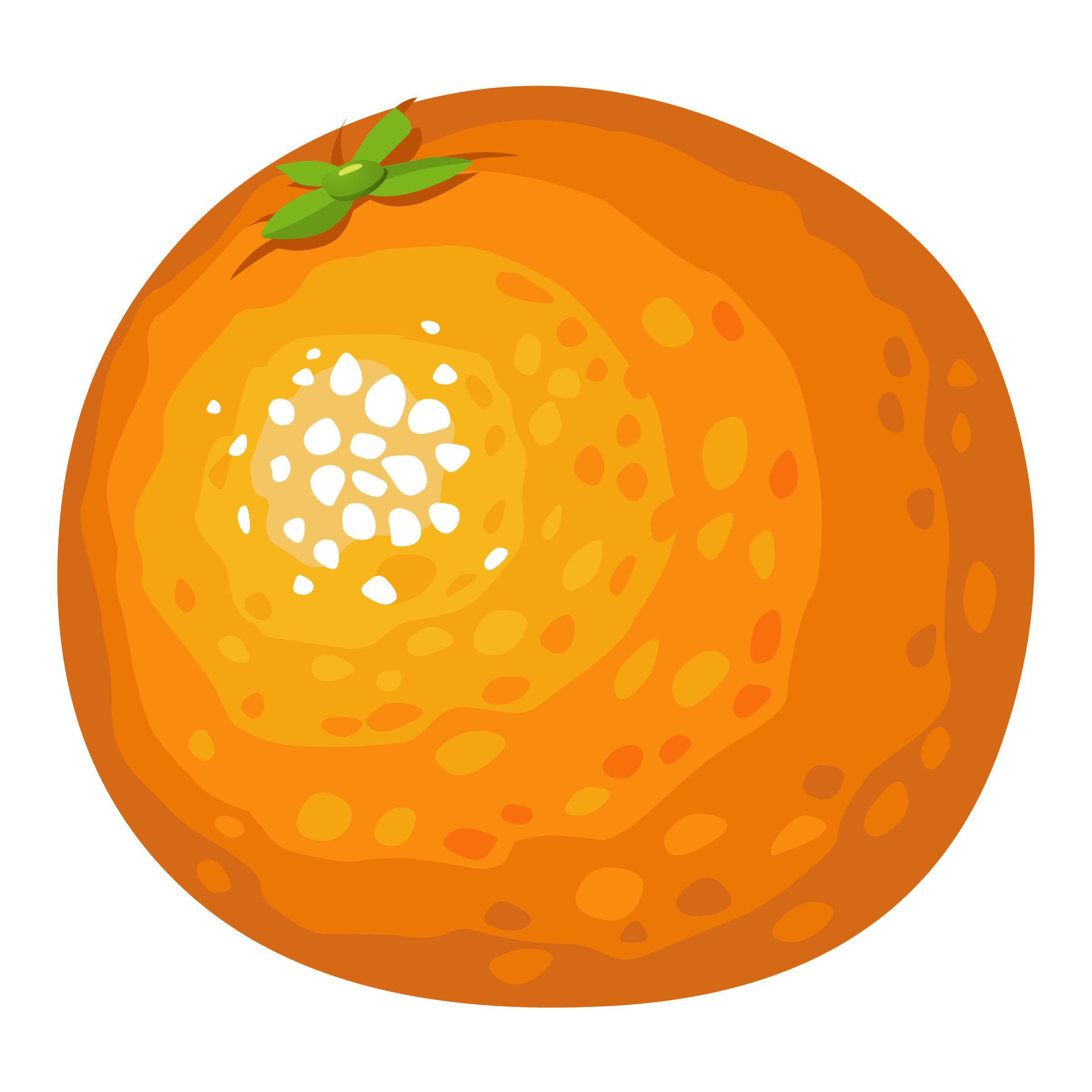Food Orange SVG Clip arts