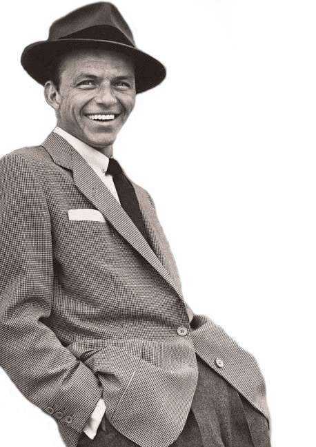 Frank Sinatra Leaning PNG images