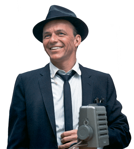 Frank Sinatra Smiling SVG Clip arts