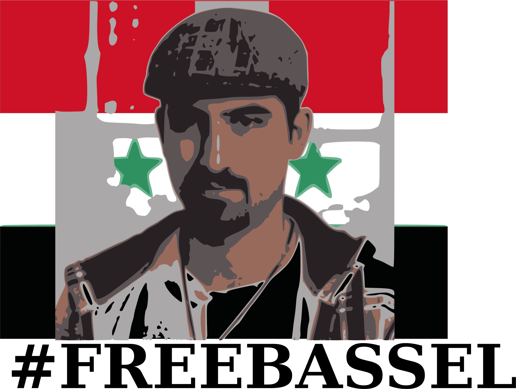 Freebassel with syria flag  PNG icon