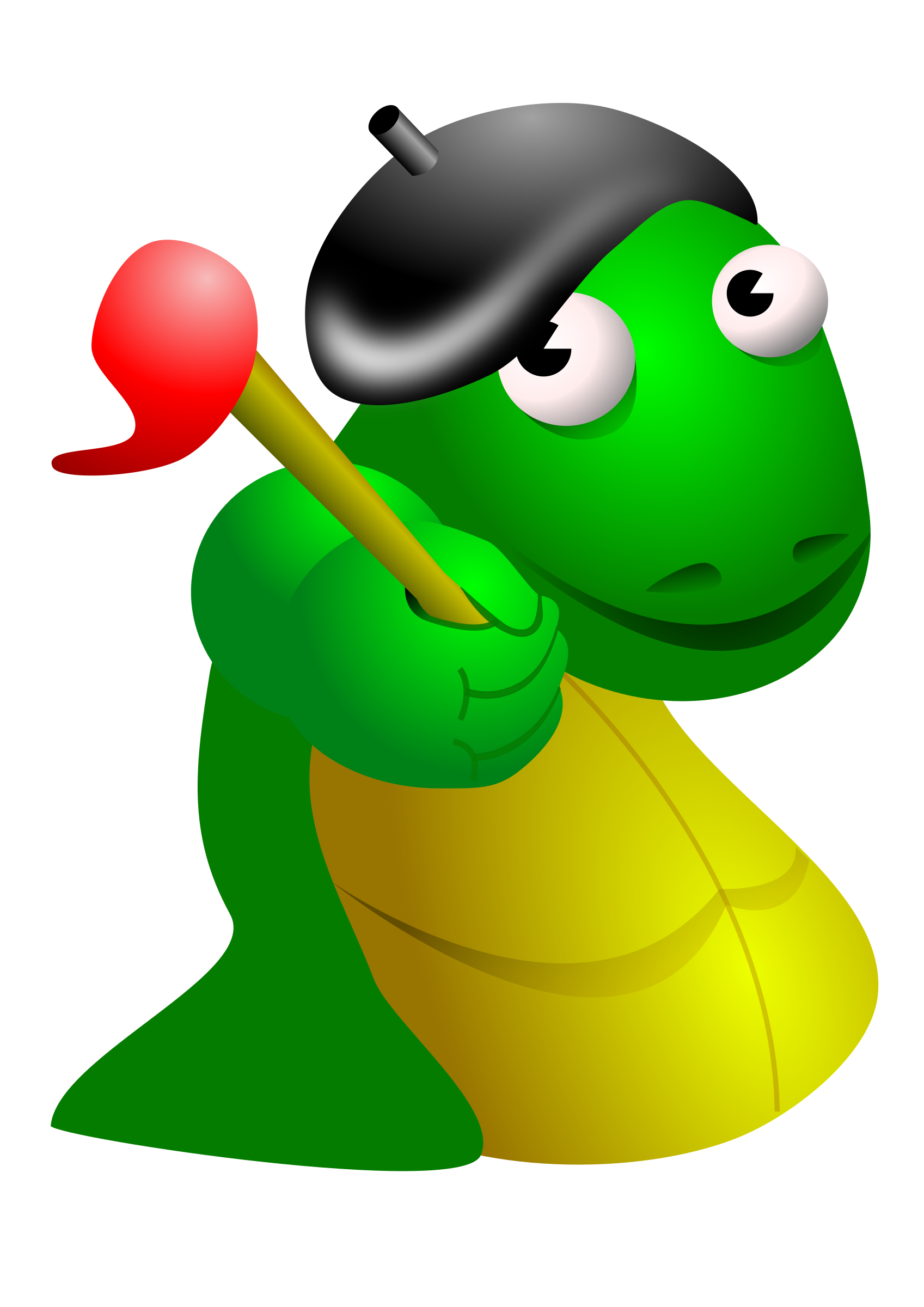French Artist Dragon PNG icon