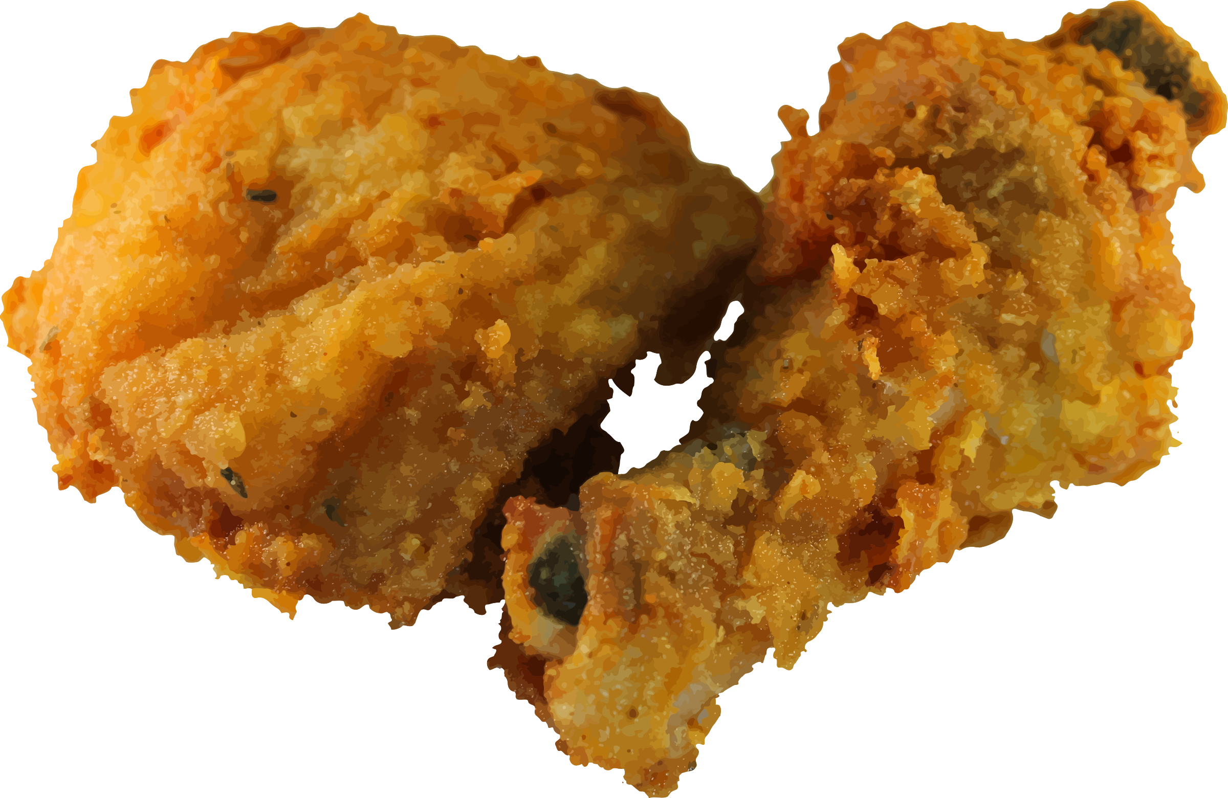 Fried Chicken SVG Clip arts