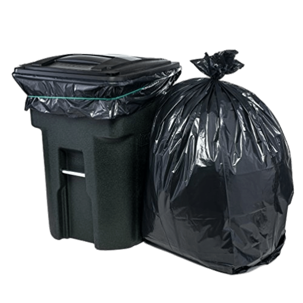 Garbage Bin and Bag PNG icon