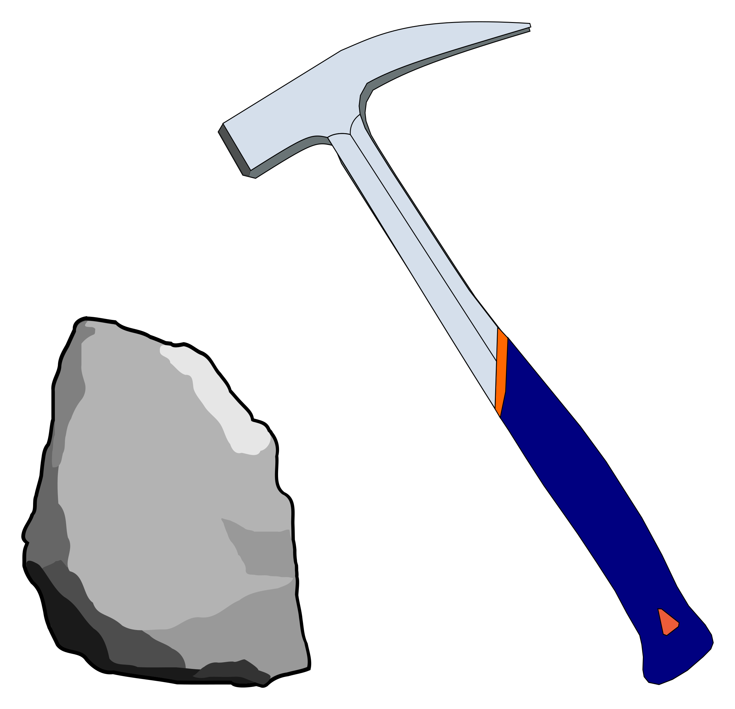 Geological hammer Clip arts