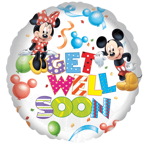 Get Well Soon Disney Balloon PNG icon