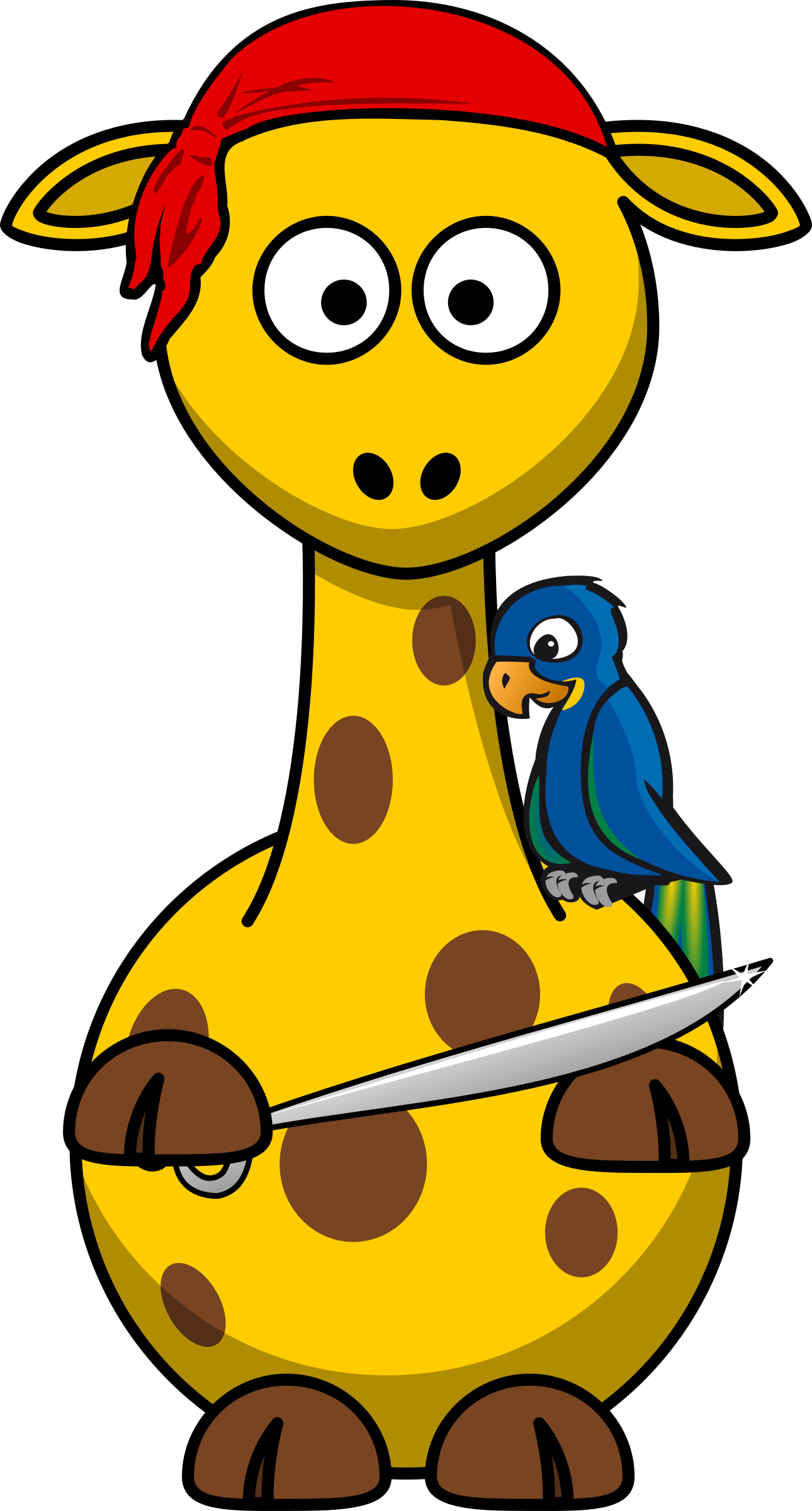 Giraffe Pirate PNG icon
