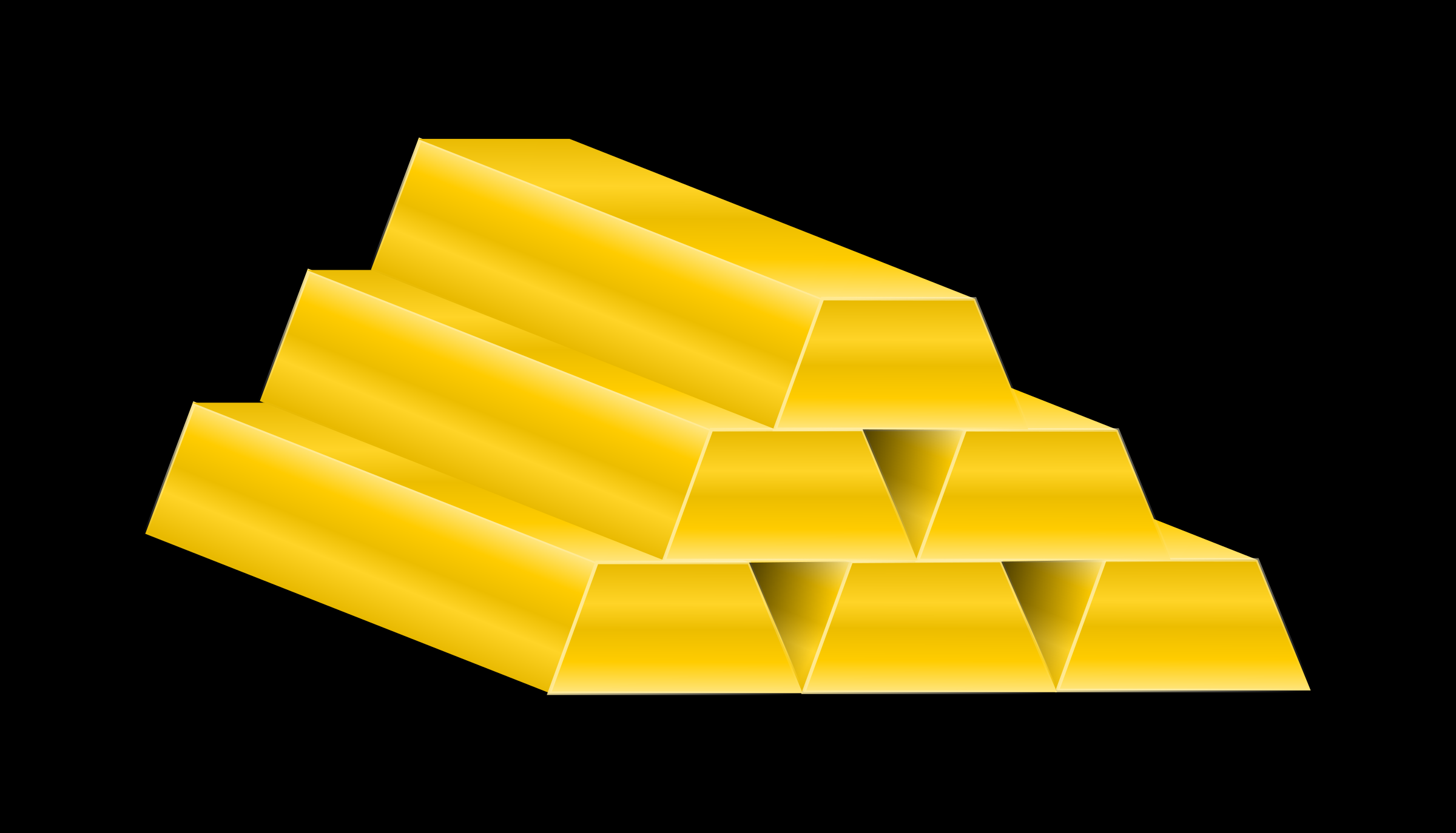 Gold Bars Clip arts